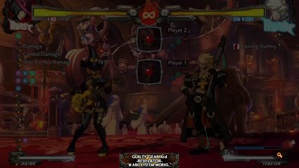 Guilty Gear Xrd -Revelator- YRC Chemical Love Combo Confirm