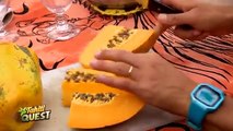 TAHITI QUEST Episode 4  - Papa Orange veut faire goûter la papaye aux enfants _ Sa