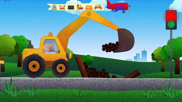 Bagger kinderfilm Autos und Lastwagen für Kinder Kinderfilme cartoon für kinder