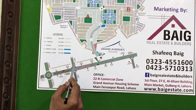 #Briefing About #Grand Avenues# Ferozepur Road#Lahore#