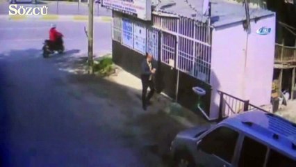 Pompalı tüfekle dükkana böyle saldırdı
