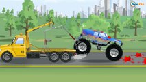 Traktor - Pracowity Traktor i Praca na Farmie | Bajki dla dzieci 2017 - Maszyny rolnicze w Miasto