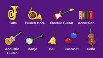 Musical Instruments Sounds For Kids (27 Instruments)