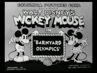 Mickey Mouse - Barnyard Olympics - 1932