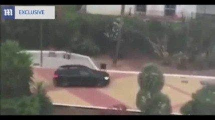Espagne : Une voiture fonce sur des piétons à Marbella, la vidéo choc