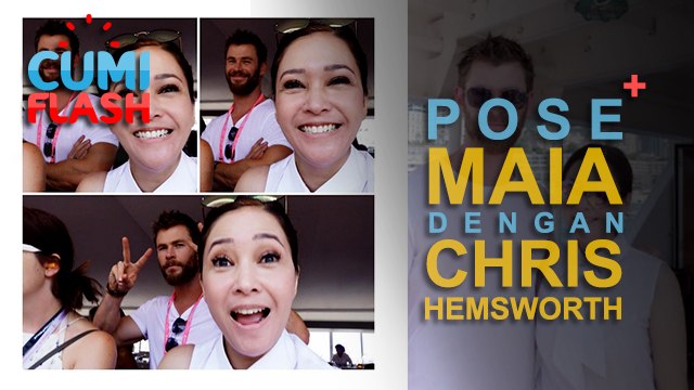 Maia Estianty Foto Bareng Pemeran Thor, Netizen Iri - CumiFlash 29 Mei 2017