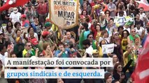 Manifestação no Rio pede união por eleições diretas