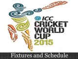 2015 Cricket World Cup fixtures, schedule and time table