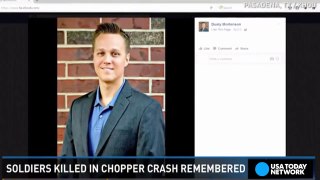 Soldiers killed in Texas chopper crash rememb