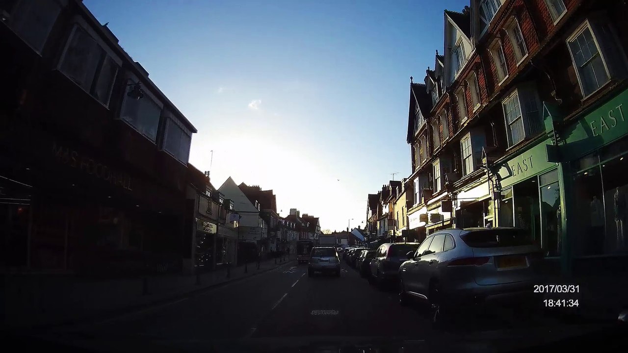 Flashing Amber then green means... STOP!