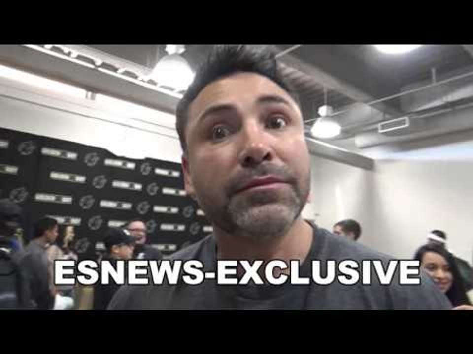 oscar de la hoya at the place where his dreams and hopes began - EsNews Boxing