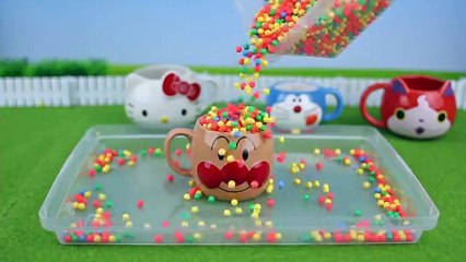 Surprise Eggs Toys face mugcup Doraemo