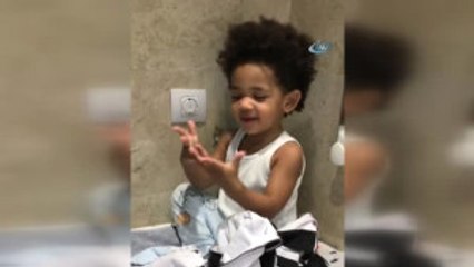 Atiba'nın Oğlu Noah Şampiyonluğu Böyle Kutladı