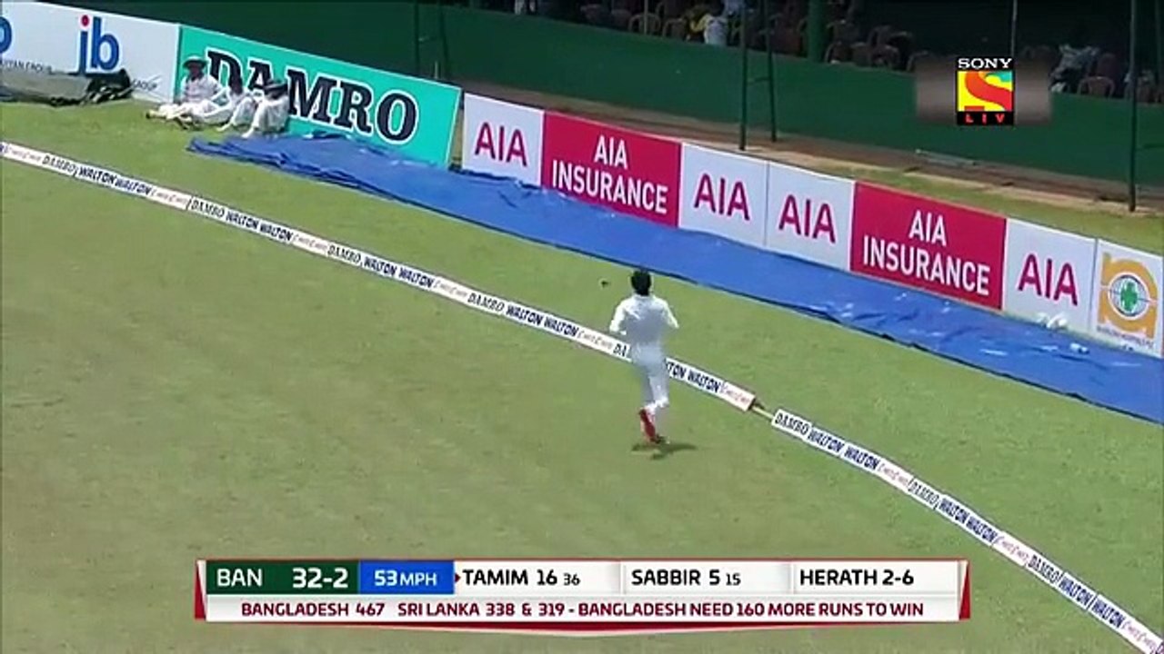Tamim's 22nd Half Century - Sri Lanka vs Bangladesh - Day 5 - 2nd Test - Sony LIV Exclusive
