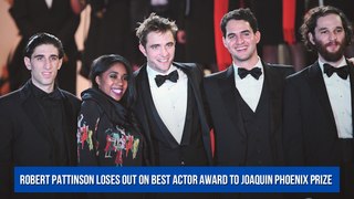 Robert Pattinson loses out on Best Actor award to Joaquin Phoenix in Cannes