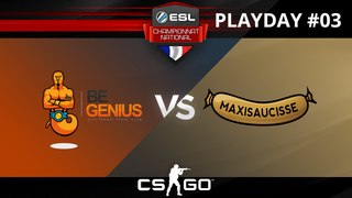 CS:GO - Begenius vs MaxiSaucisse - Nuke - ESL Championnat National - Summer 2017 - Map 2