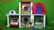Лего-мультик - Строим полицейский участок - Видео для маленьких. Lego-Police. Cartoon