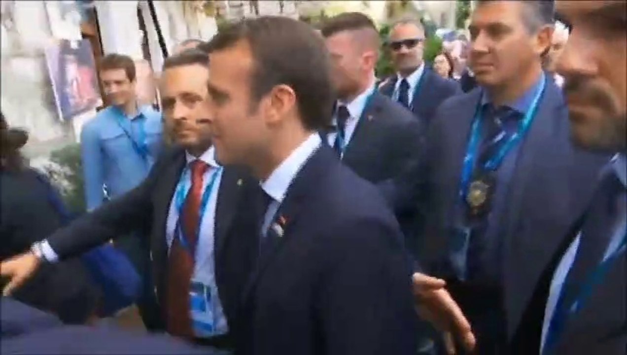 Quand Macron nous fait une imitation de Jacques Chirac lors du G7