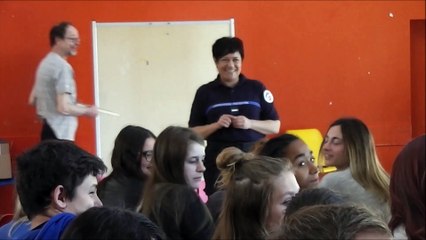 Isabelle Marco au lycée Vauban