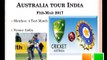 India Cricket Schedule 2017-18, Upcoming Tours of Team India T20s, ODIs and Test Matches