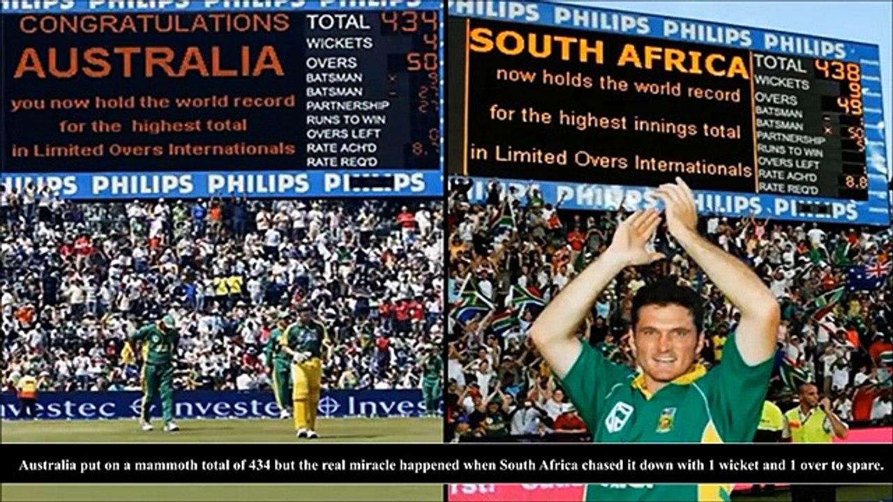 26 Rare and Remarkable Moments of Cricket Histor