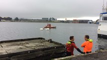 Une voiture fonce dans le port de Saint-Malo