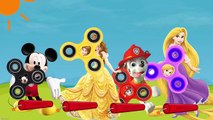 Wrong Fidget Spinner Learn Colors Paw Patrol Belle Rapunze Mickey Mouse Finger Family Nursery Rhymes