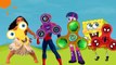 Wrong Fidget Spinner Spiderman Spanch Bob Equestria Moana Finger family Nursery Rhymes Learn Colors