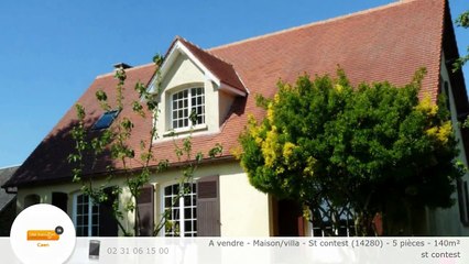 A vendre - Maison/villa - St contest (14280) - 5 pièces - 140m²