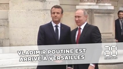 Download Video: Vladimir Poutine est arrivé à Versailles