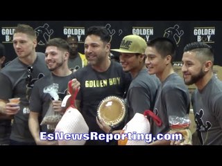 Oscar De La Hoya Foundation 19th Annual Turkey Giveaway - EsNews Boxing