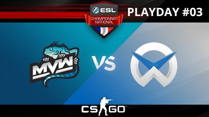 CS:GO - MvW vs WySix - Train - ESL Championnat National - Summer 2017 - Map 2