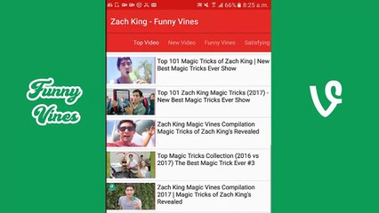 Zach King - Funny Vines Apps For Android