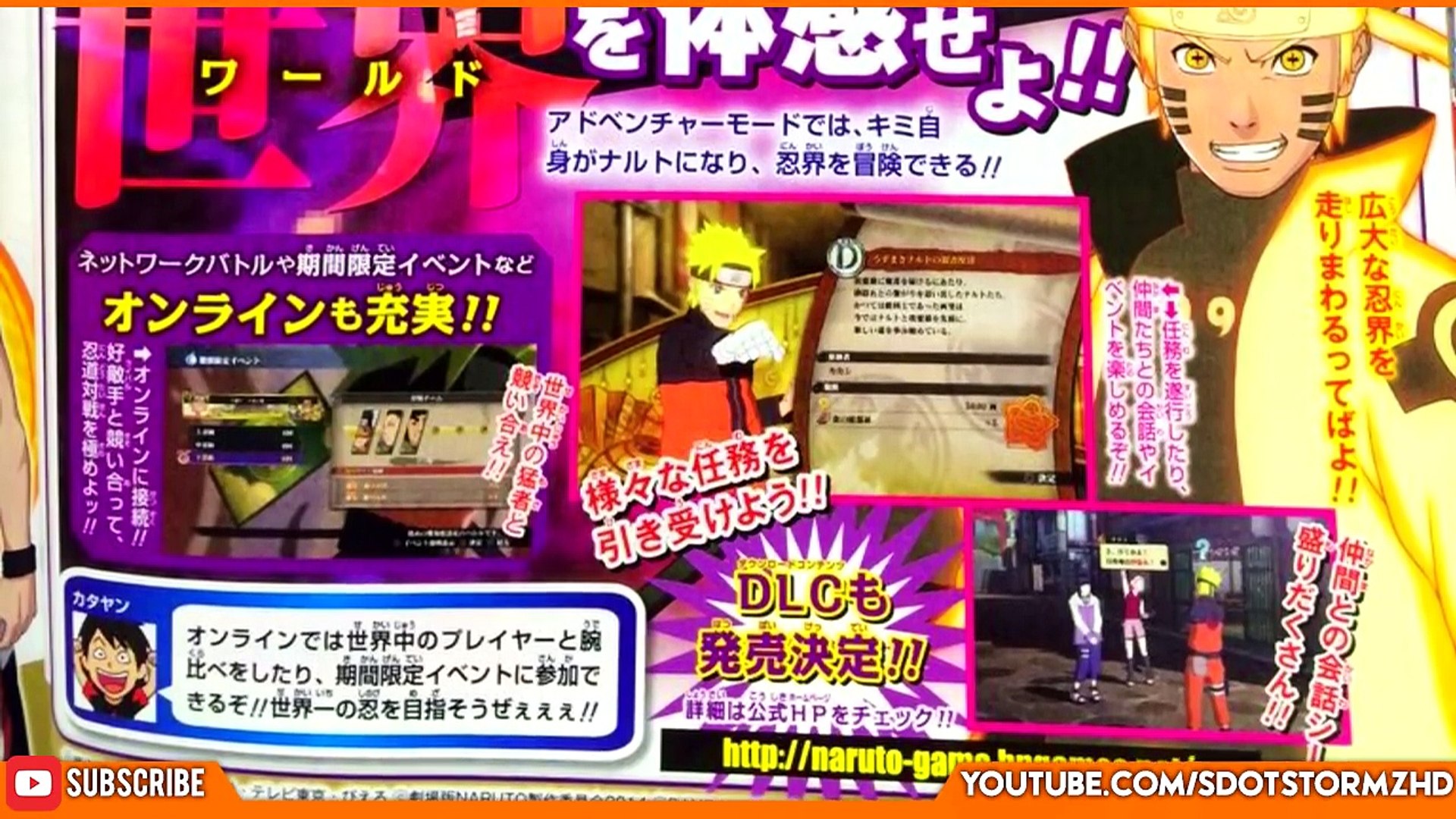 News Update Rant Free Roam Story Mode Enhanced Online Mode More Dlc Naruto Stor Video Dailymotion