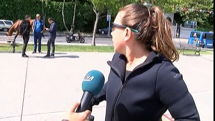 Sarıyer'de Başıboş At Sürprizi