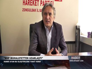 Zonguldak MHP İl Başkanı Hamdi Ayan eleştirilere yanıt verdi