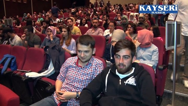 (29 MAYIS 2017) HARVARD LİSTESİNDEKİ TEK TÜRK BİLİM İNSANI ERCİYES ÜNİVERSİTESİ’NDE ÖĞRENCİLERLE BULUŞTU…