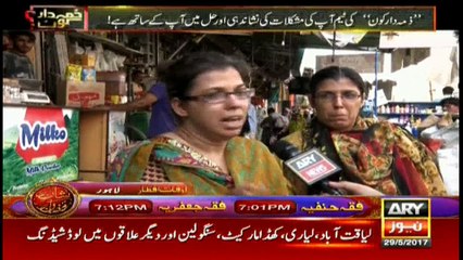 Zimmedar Kaun asks people about their problems