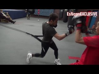 Nonito Donaire WORKING ON POWER!!! CHECK THIS OUT!!!- EsNews Boxing