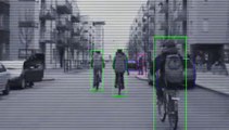 Volvo Pedestrian and Cyclist Detection with full auto brake