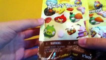 Opening 2 Angry Birds KNex Blind Mystery Bag Packs with Figure and Item