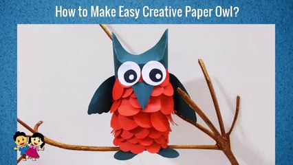 How to Make Owl at Home | Owl Crafts - Kids Project Ideas