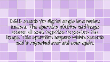 Great Photography With a DSLR Camera