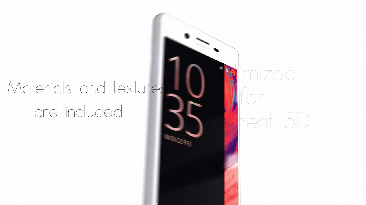 Sony Xperia X Perfomance for Element 3D