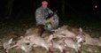 AMAZING VIDEO Shoots 4 DEER in 9 SECONDS 12ga Pump Shotgun Mossberg 500 Whitetail Hunt Maryland Self