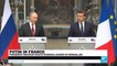 REPLAY - Watch President Macron & Russian Leader Vladimir Putin's Joint Press Conference