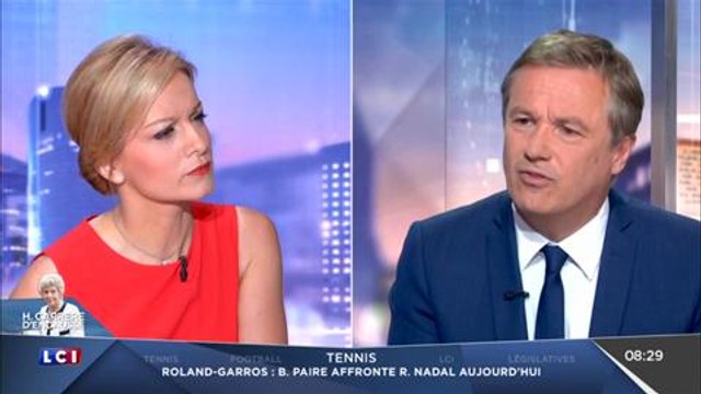 LCI, Nicolas Dupont-Aignan annonce qu'il va porter plainte contre Stéphane Guillon (vidéo)