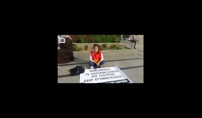 KHK ile ihraç edilen Nazife öğretmen gözaltına alındı