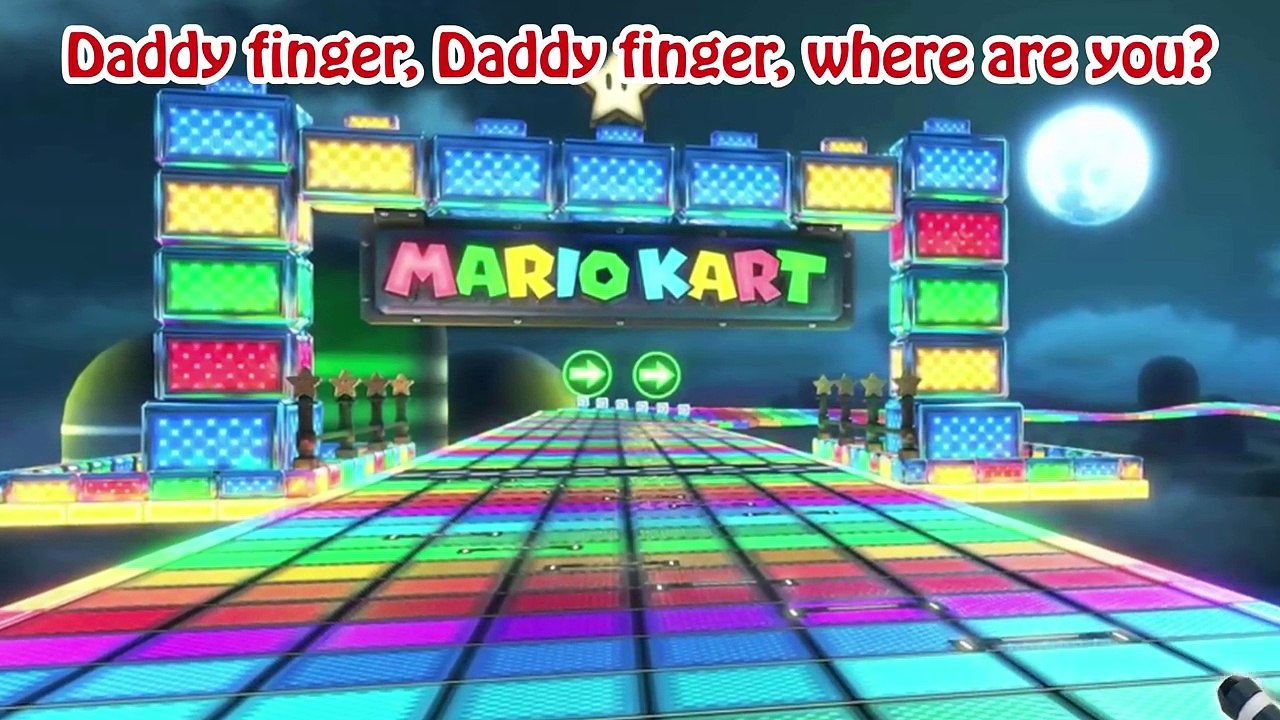 Super Mario Cars 2 Finger Family - Nursery Rhymes For Children