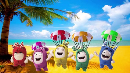 Oddbods & Dinosaur Island Finger Family Nursery Rhymes For Children